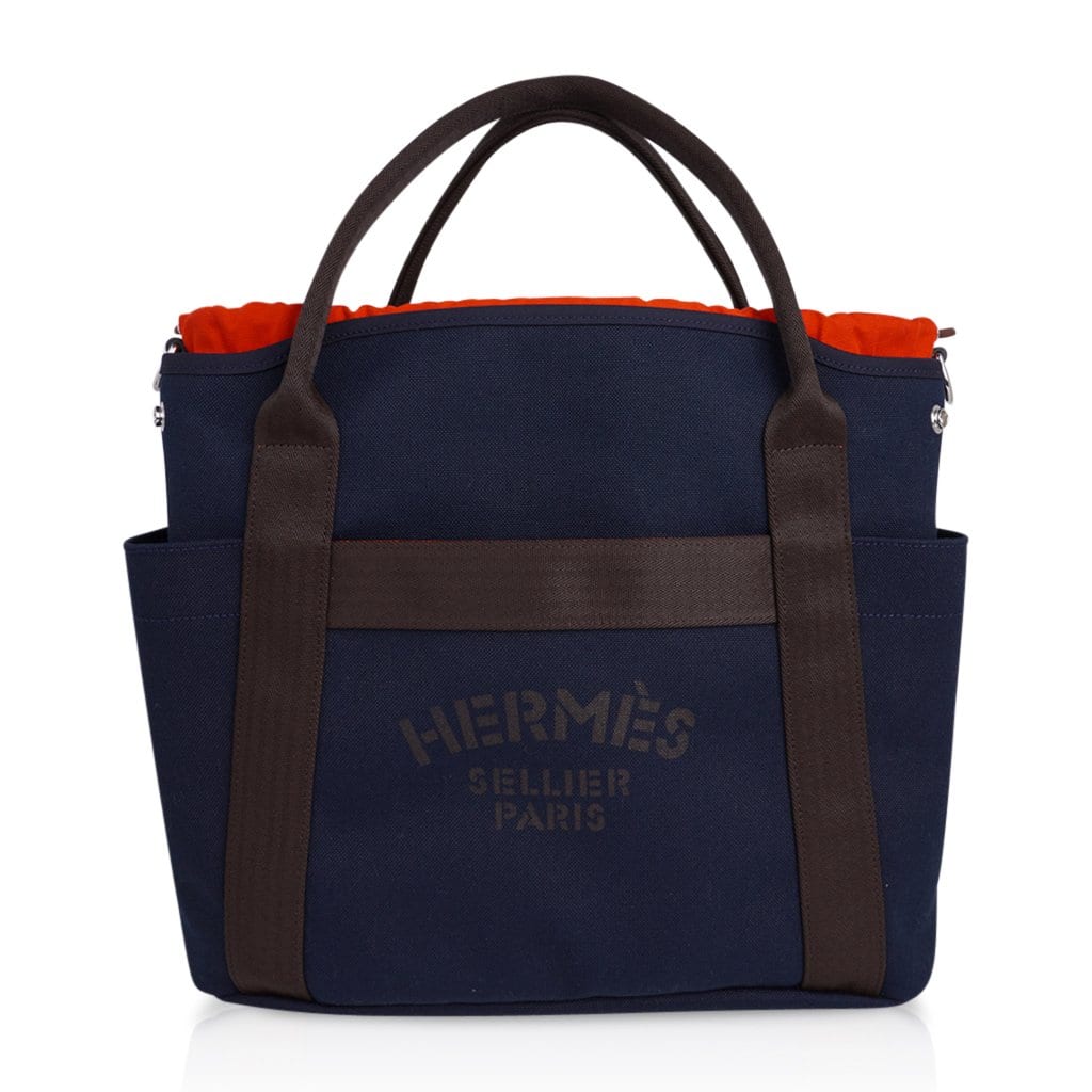 Hermès 2018 Fourre Tout du Cavalier - Blue Totes, Bags - HER228221