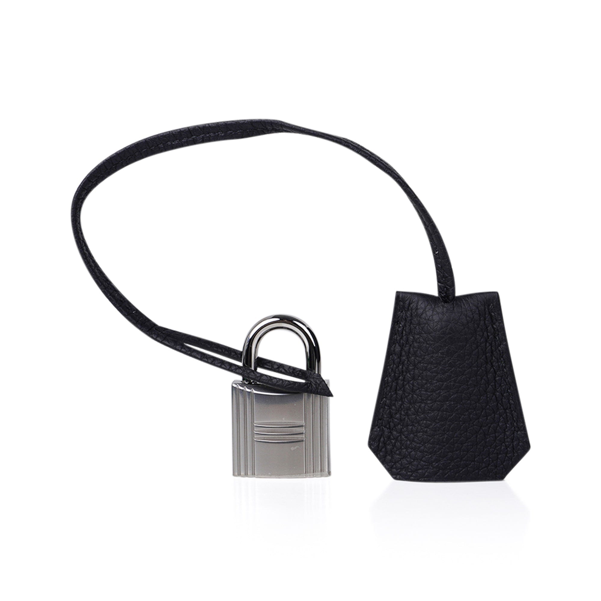 Hermes HAC 50 Birkin Bag Black Palladium Hardware Togo Leather • MIGHTYCHIC  • 