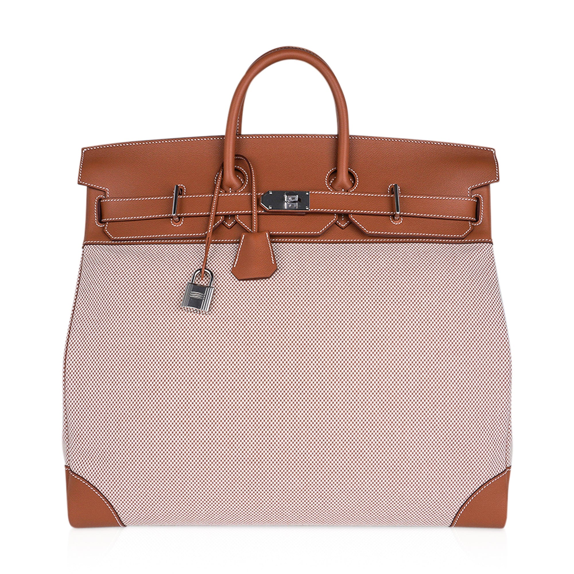 Designer Herms Handbags Birkin 50cm Totes Bags 50cm HAC Bag Large Travel  Bag Large Capacity Bag Leather Travel Bag Domineering Mens Bag HB6X From  Qsc145, $373.06