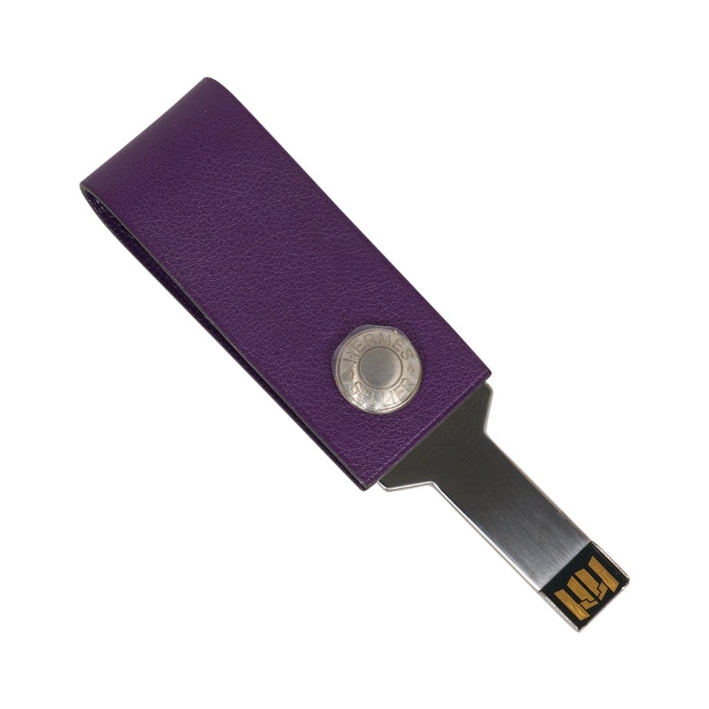 Hermes In the Pocket Lacie USB Key Flash Drive Purple Swift New