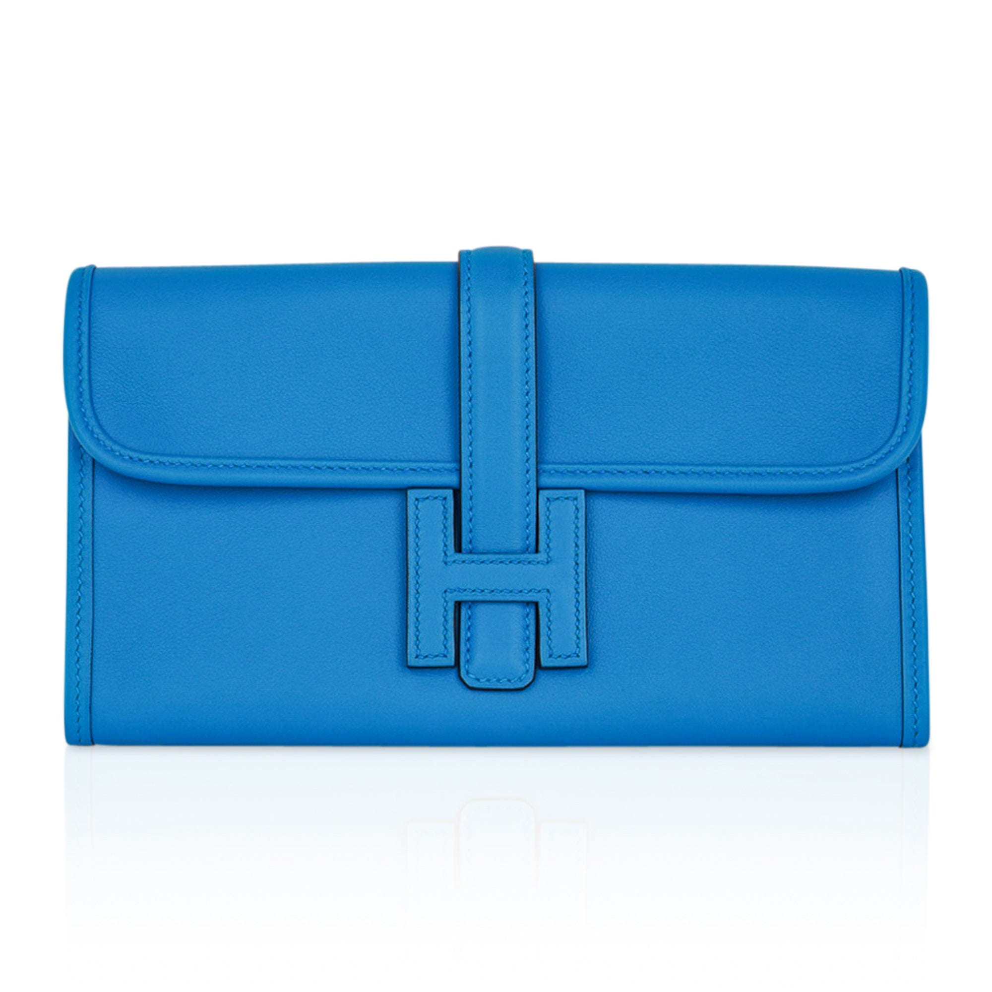 Hermes Jige Elan 29 Gold Clutch Bag Evercolor Leather – Mightychic