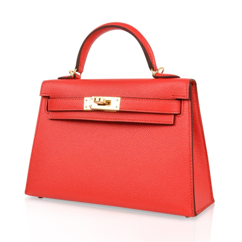 Hermès 2011 Pre-owned Kelly 20 Two-Way Handbag - Red
