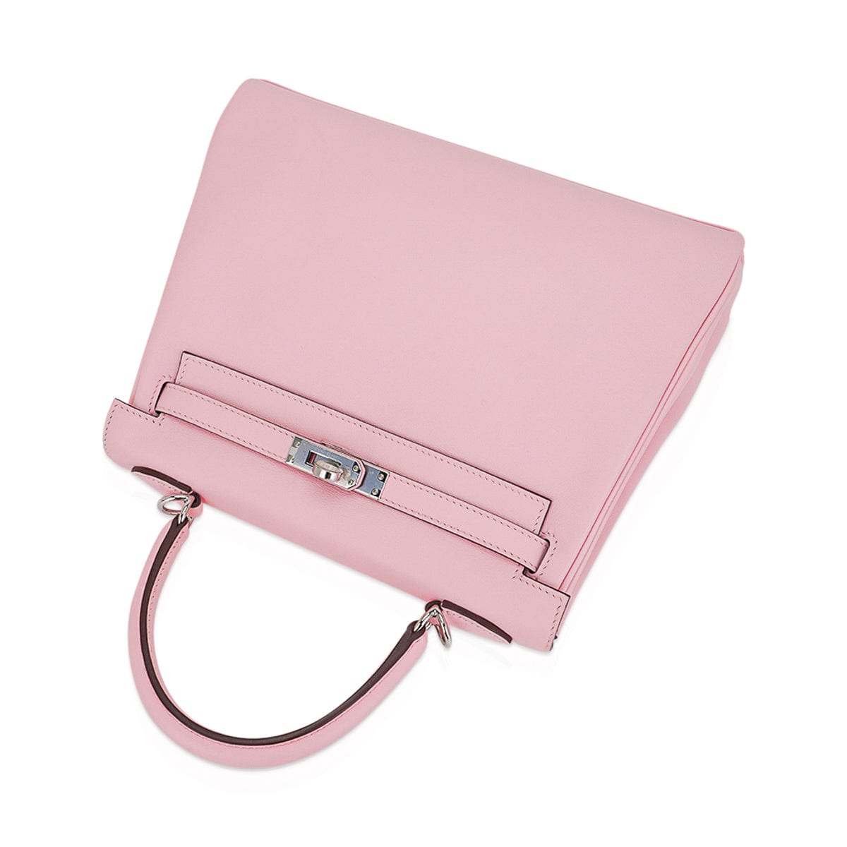 Hermès Kelly 25 Rose Sakura Swift Palladium Hardware PHW
