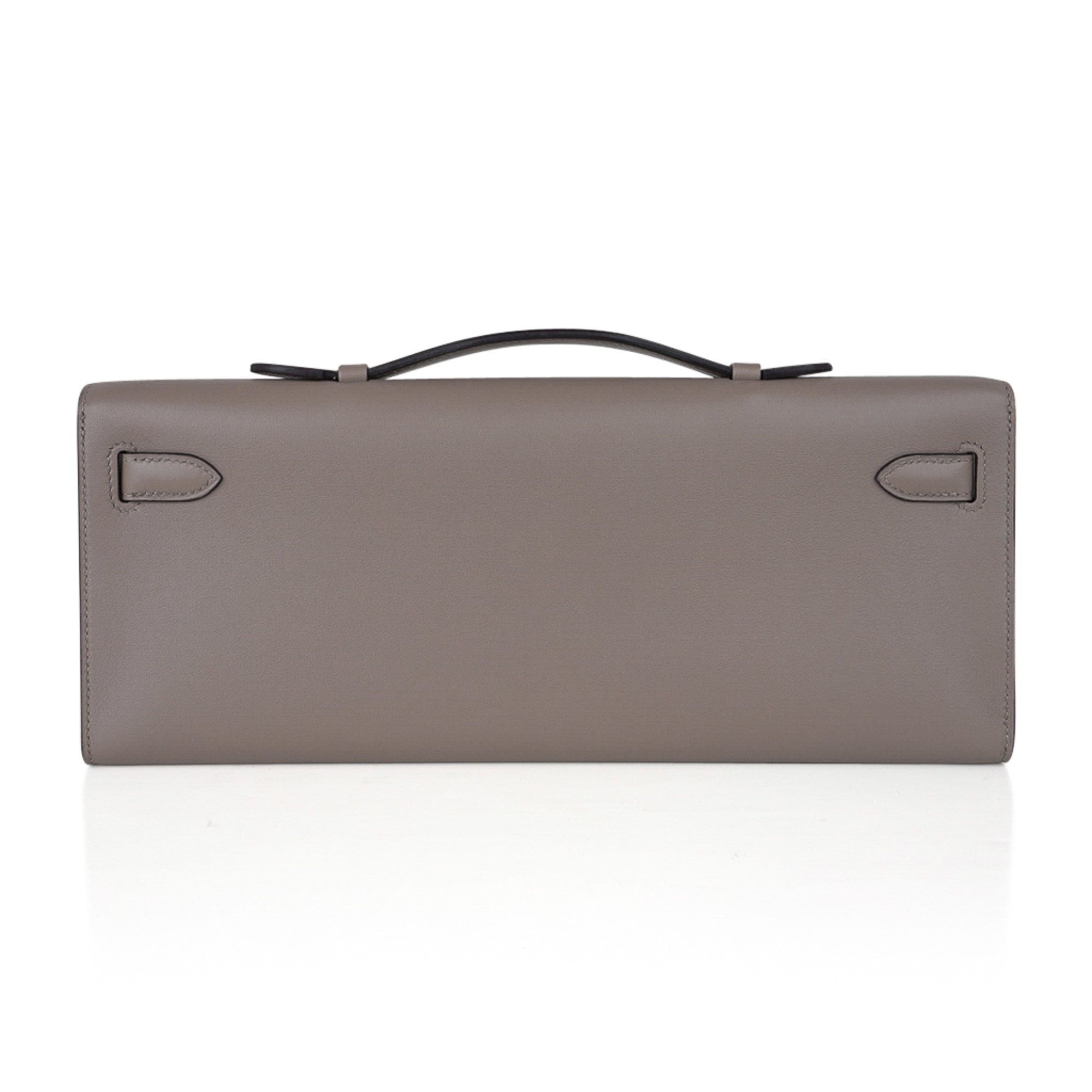 Hermes So Black Kelly Cut Clutch Amazing Black hardware only on JF