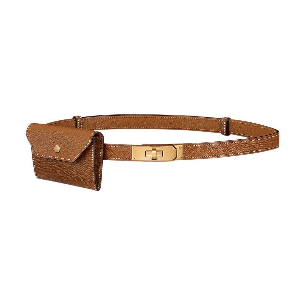 Hermès Kelly Pocket Gold Belt