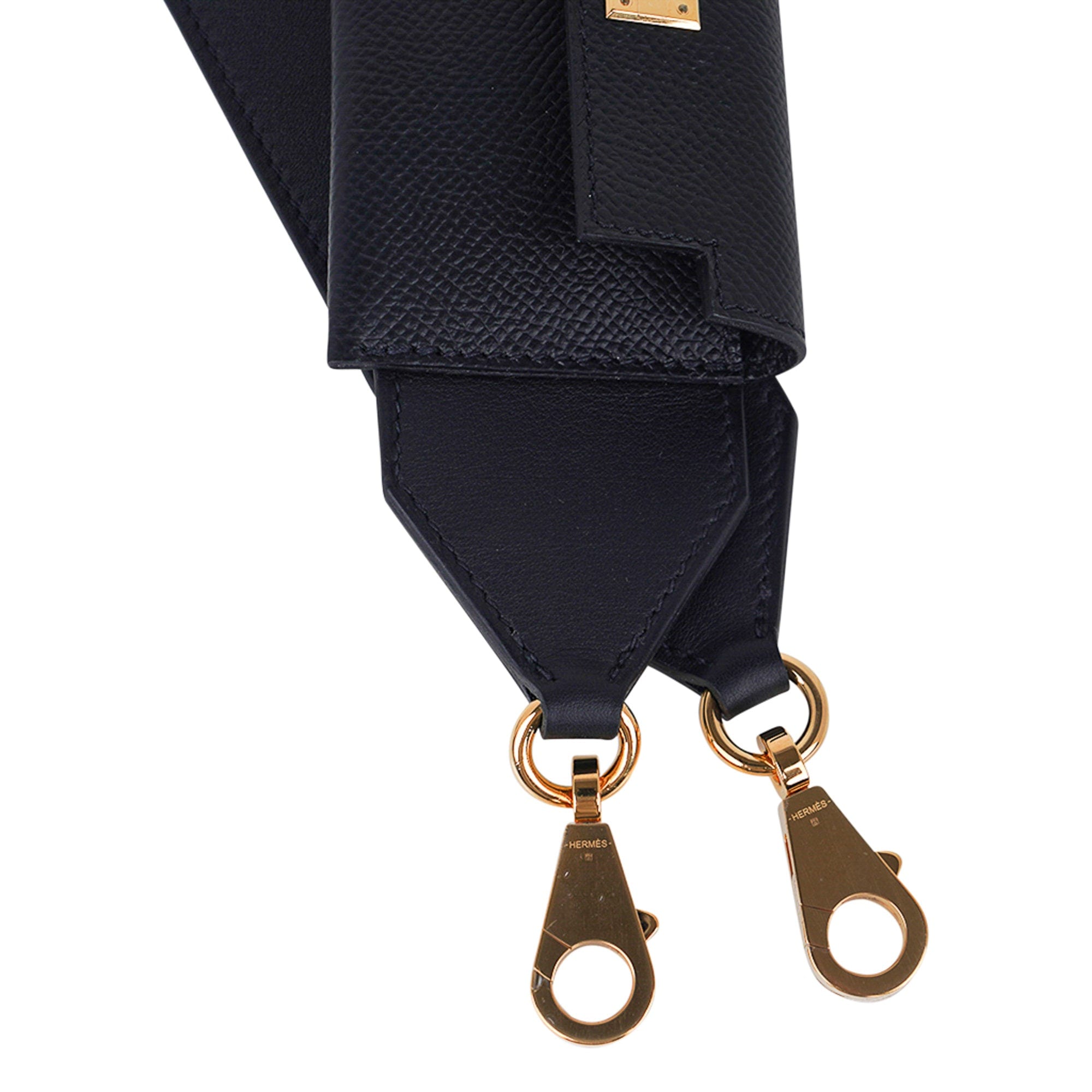 Hermes Kelly Pocket Bag Strap 105 Biscuit Epsom and Alezan Swift Gold –  Empire Lusso