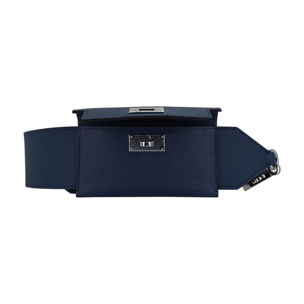 Hermes 24/24 Bag 35cm Blue Brighton Togo/Swift Palladium Hardware