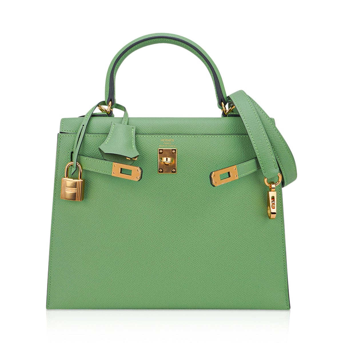 Hermes Green Handbags
