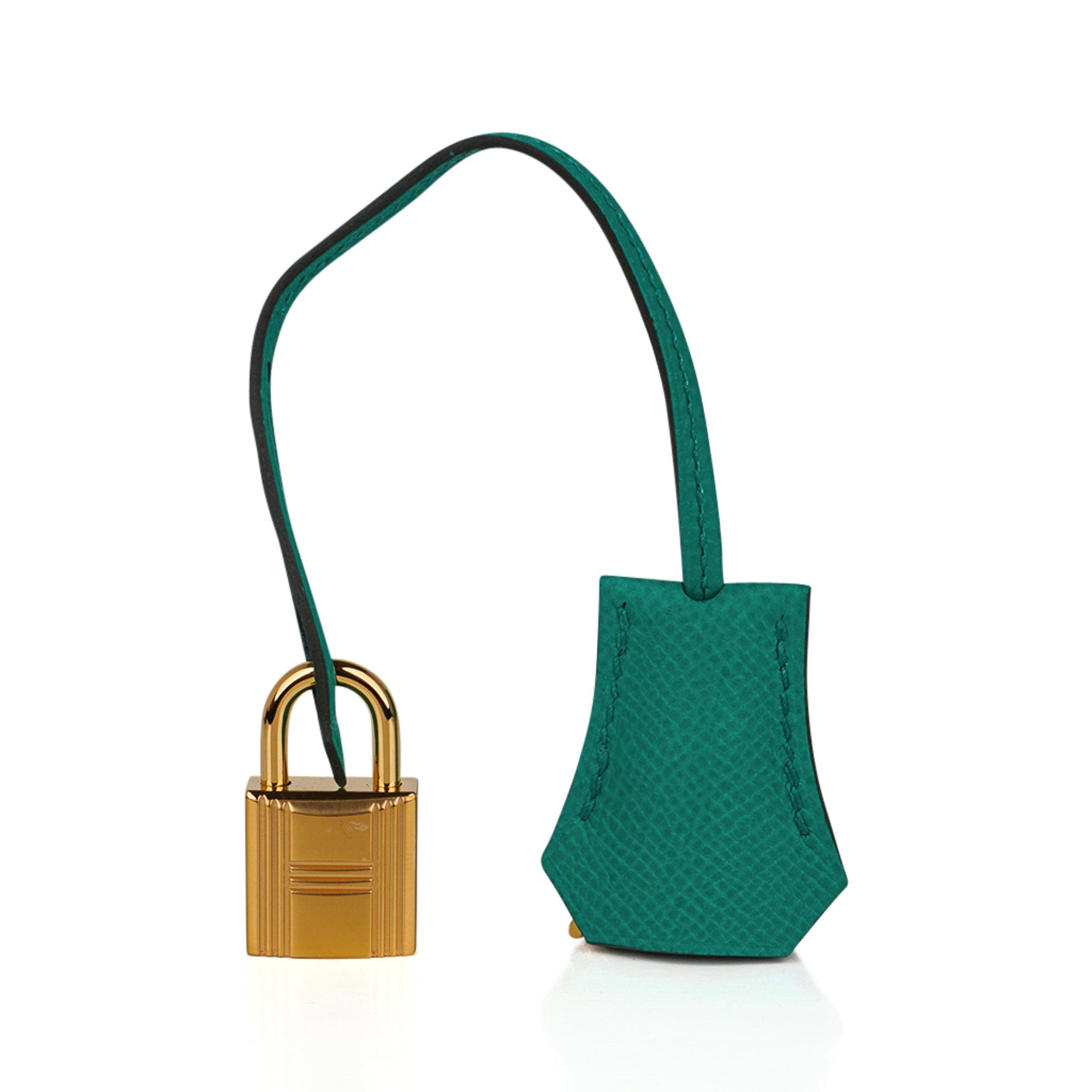 Hermes Kelly bag mini Tricolore Sellier Blue brume/Vert Jade/Gold Epsom  leather Silver hardware