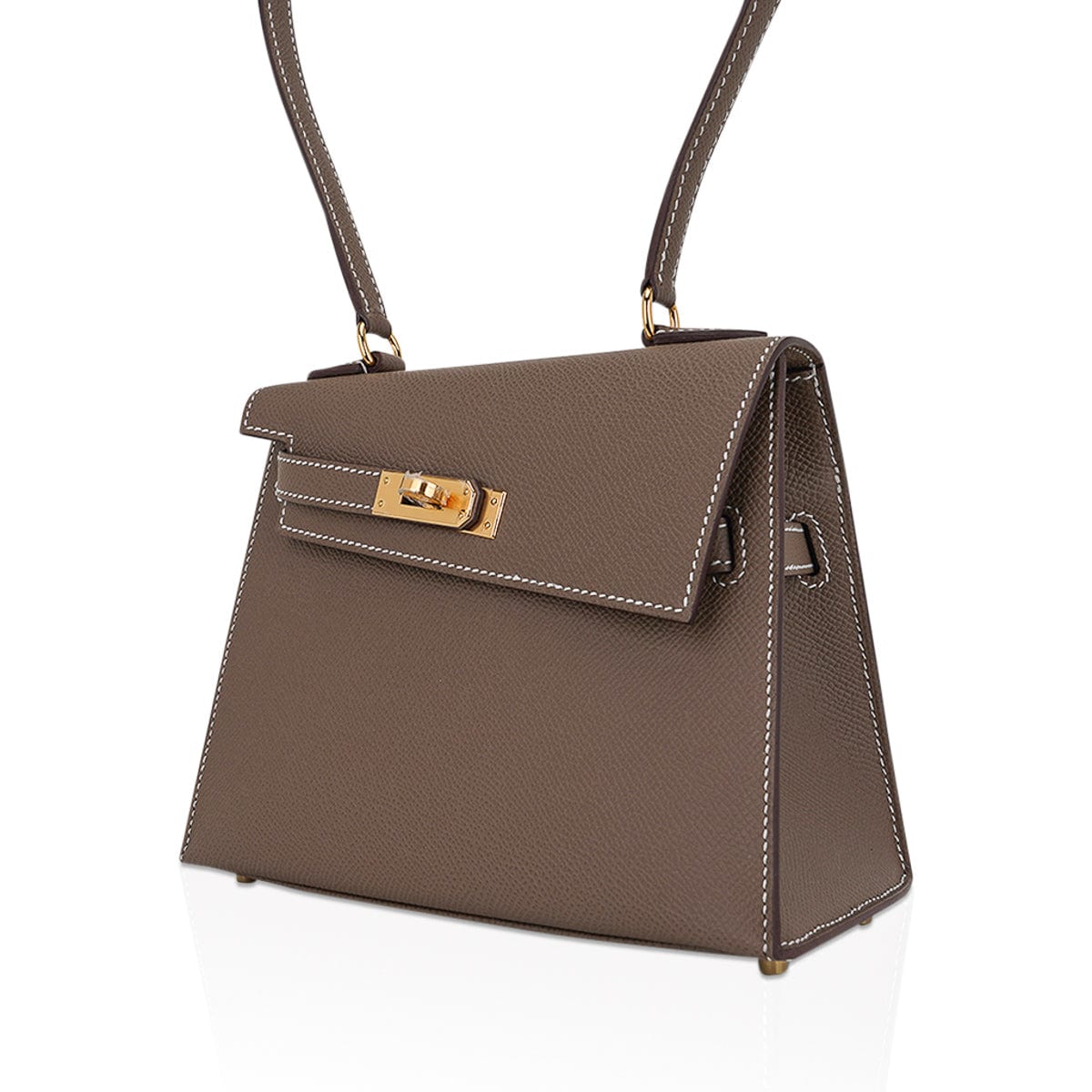 Hermes Sac a Depeche Epsom 38 - Designer Handbag - Rebag