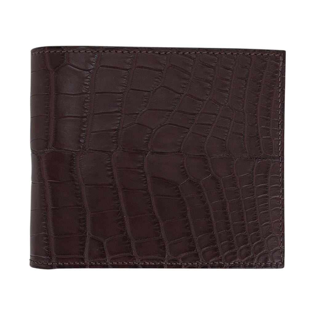 Buy Louis Philippe Brown Leather Bi-Fold Wallet for Men at Best