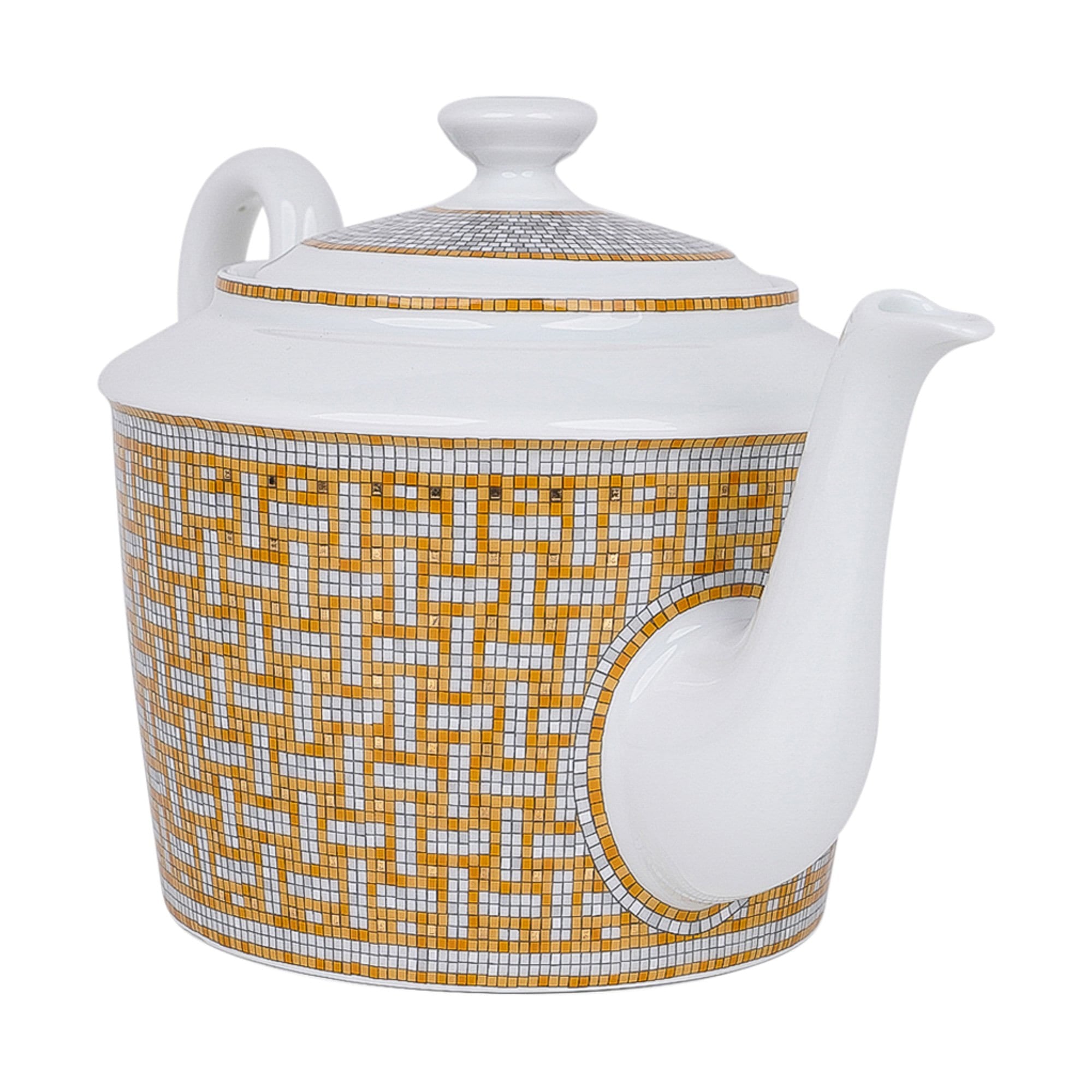 Mosaique au 24 gold tea set