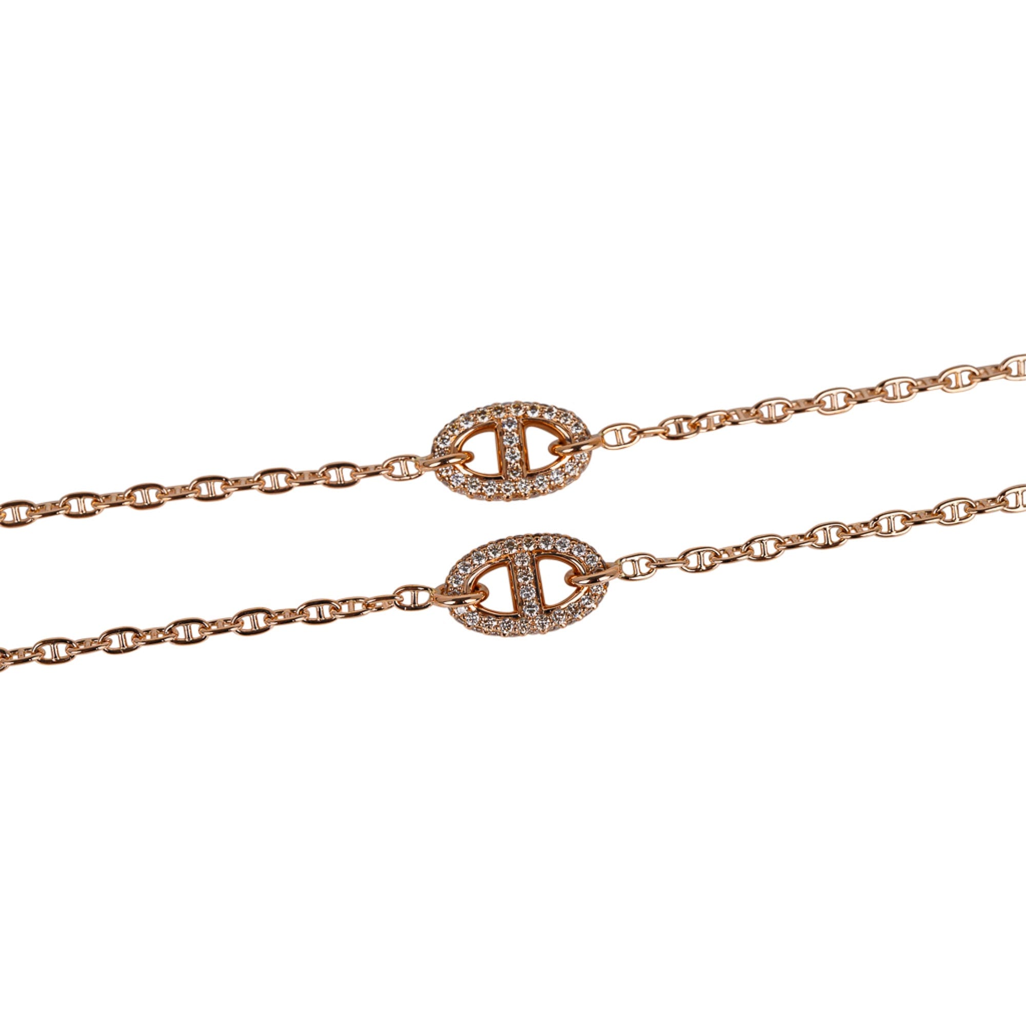 Hermes Farandole Rose Gold Bracelet small Model - THE PURSE AFFAIR