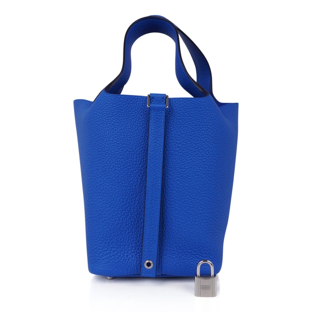 Hermes Bleu Royal Picotin Lock 18 Bag – The Closet