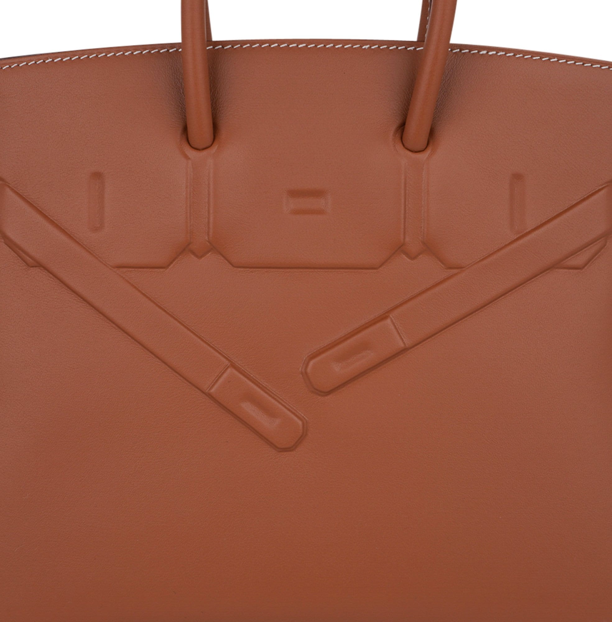 Hermès 2021 Shadow Birkin 25 Handbag - Brown