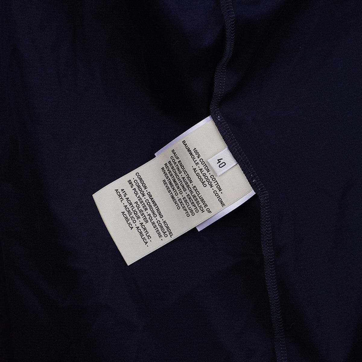Louis Vuitton White Polyester Sticker Print Skirt Size 8/40