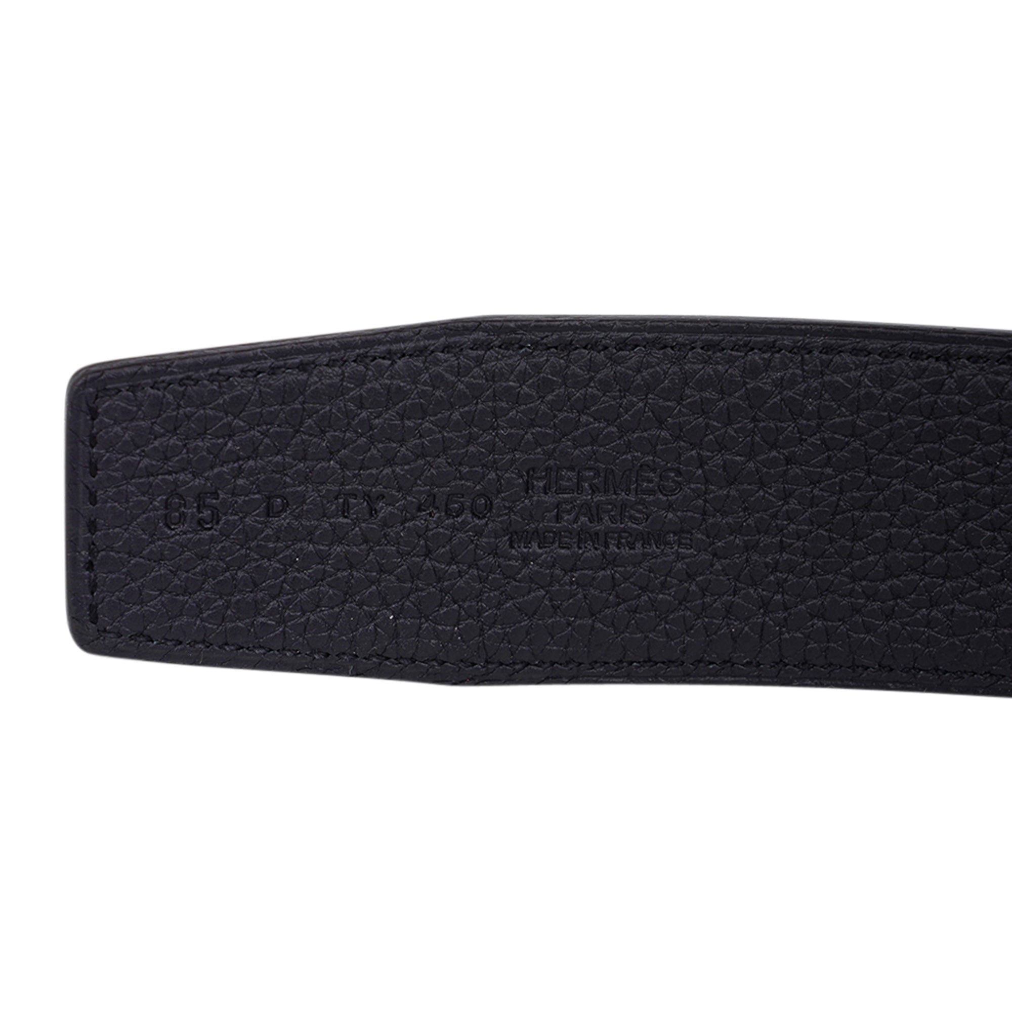 Constance Leather Belt Black