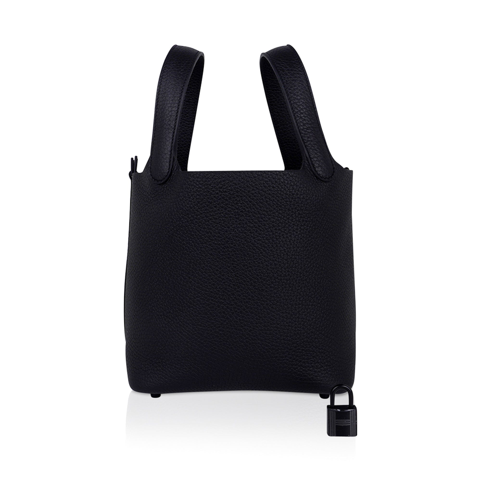 Hermes So Black Picotin Lock 18 Tote Bag Limited Edition at