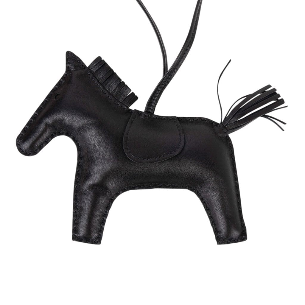 Hermes SO Black Touch Pegasus Horse Rodeo Bag Charm – Madison Avenue Couture