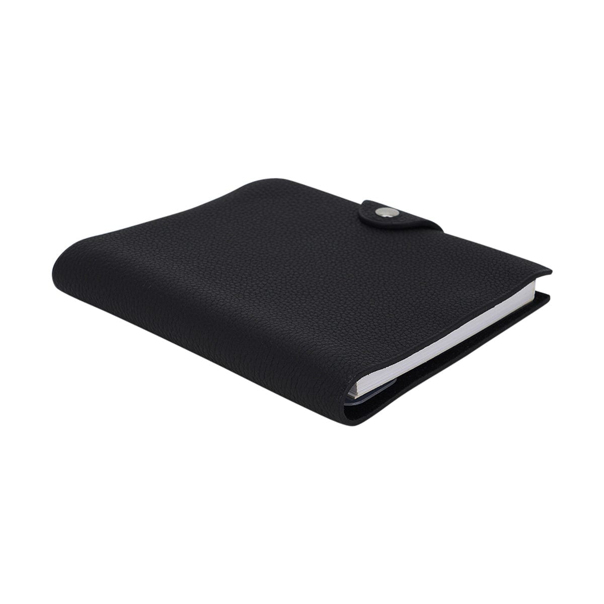 Hermes Ulysse Notebook Cover Black PM Model with Refill