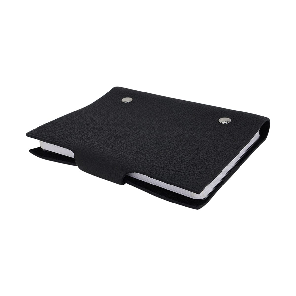 Hermes Ulysse Notebook Cover Black PM Model with Refill