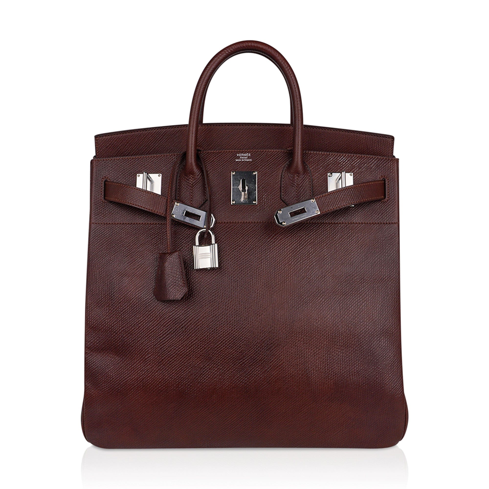 Luxury Leather Travel Suitcase by HERMES PARIS 