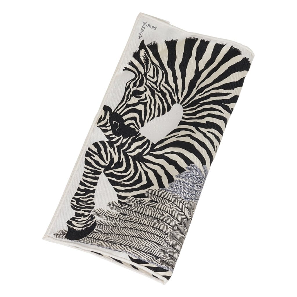 Hermes Scarf Nano Zebra Pegasus Rose Bonbon / Noir/ Blanc New w/ Box –  Mightychic