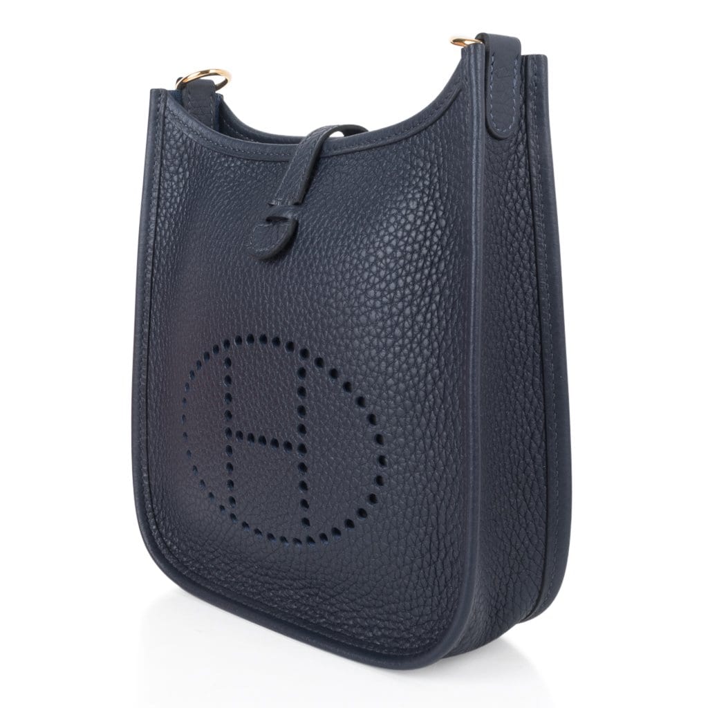 Hermes Electric Blue Clemence Evelyne TPM Bag – The Closet