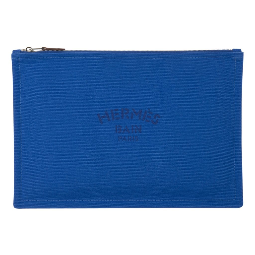 hermes blue purse