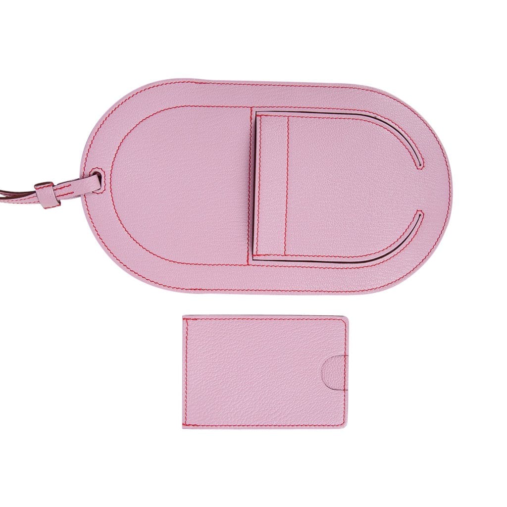 Hermes, Accessories, Hermes In The Loop To Go Pm Mobile Phone Case Neck  Strap Pink