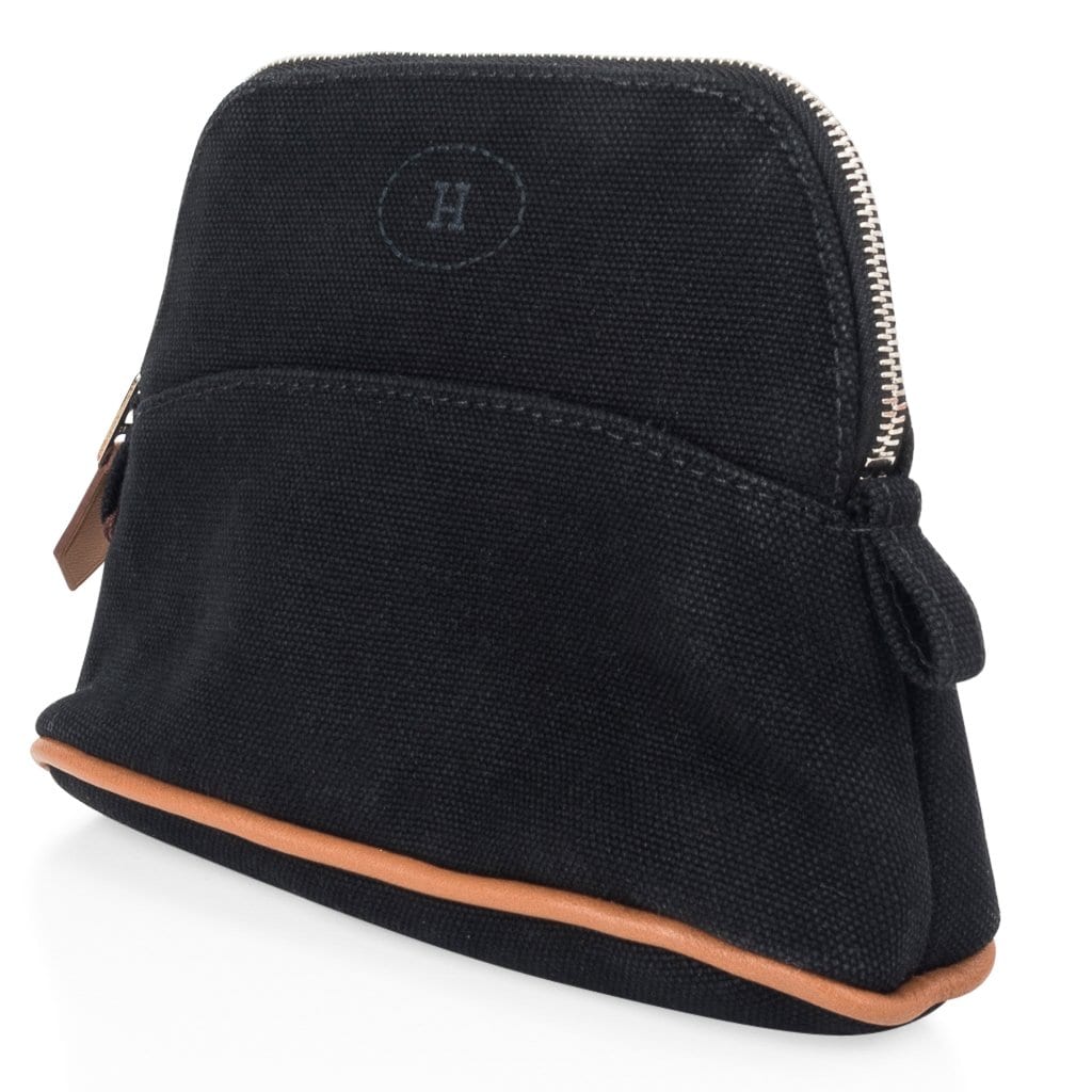 New Hermes Bolide Travel Case Pouch Mini Model Black