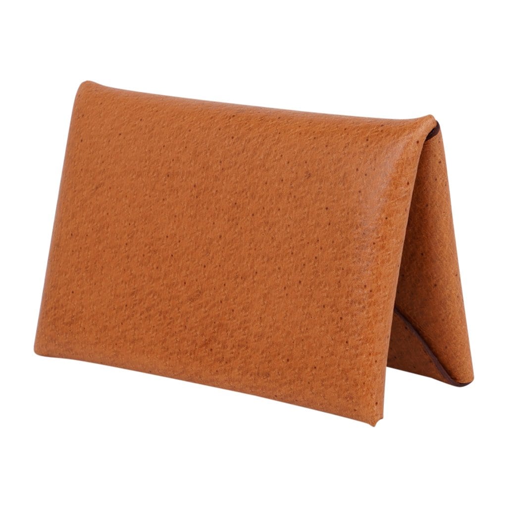 Hermes Calvi Etoupe Epsom Leather Card Holder – Mightychic