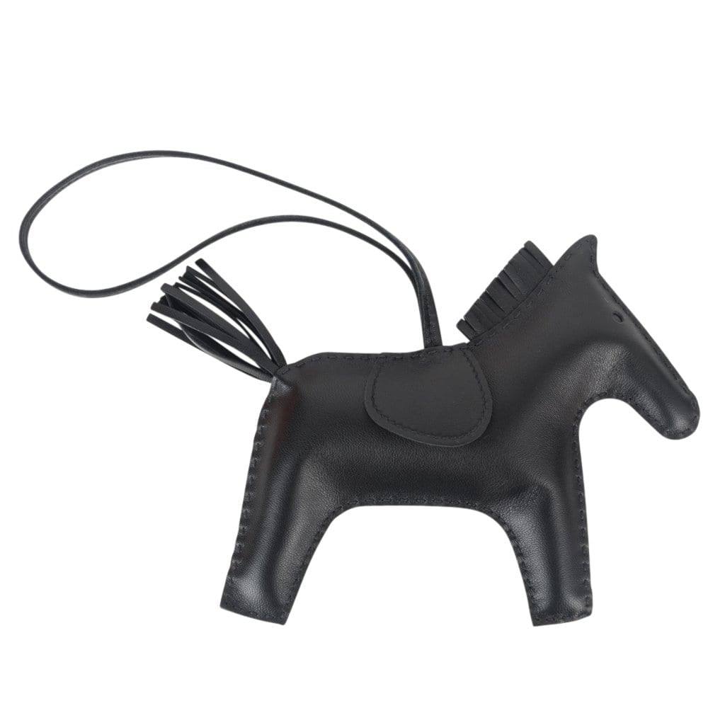 Hermes Rodeo GM So Black Bag Charm Limited Edition