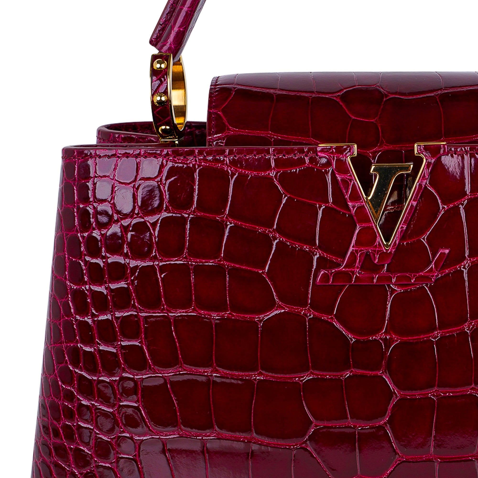 Louis Vuitton Crocodile Capucines Bag