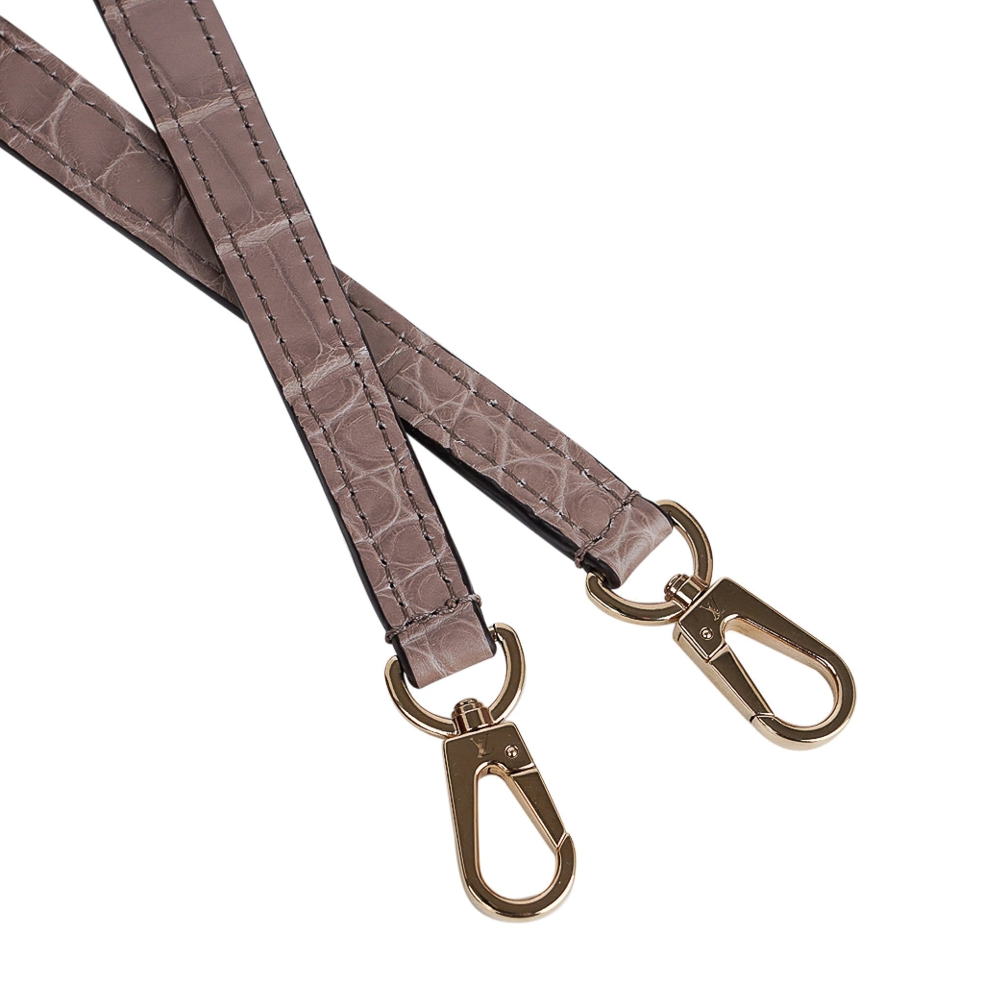 louis-vuitton leather shoulder strap