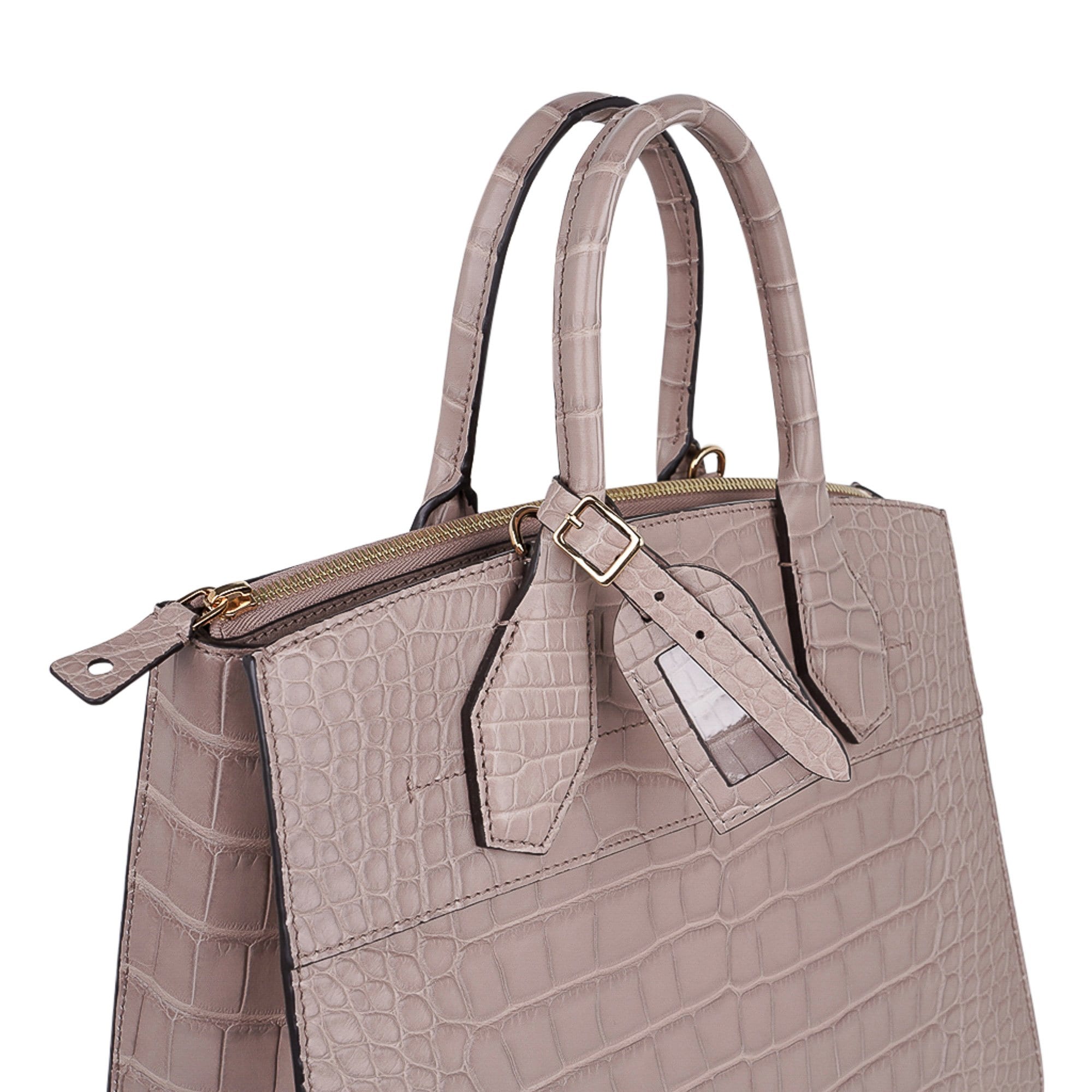 Louis Vuitton Limited Edition City Steamer Bag Taupe Matte