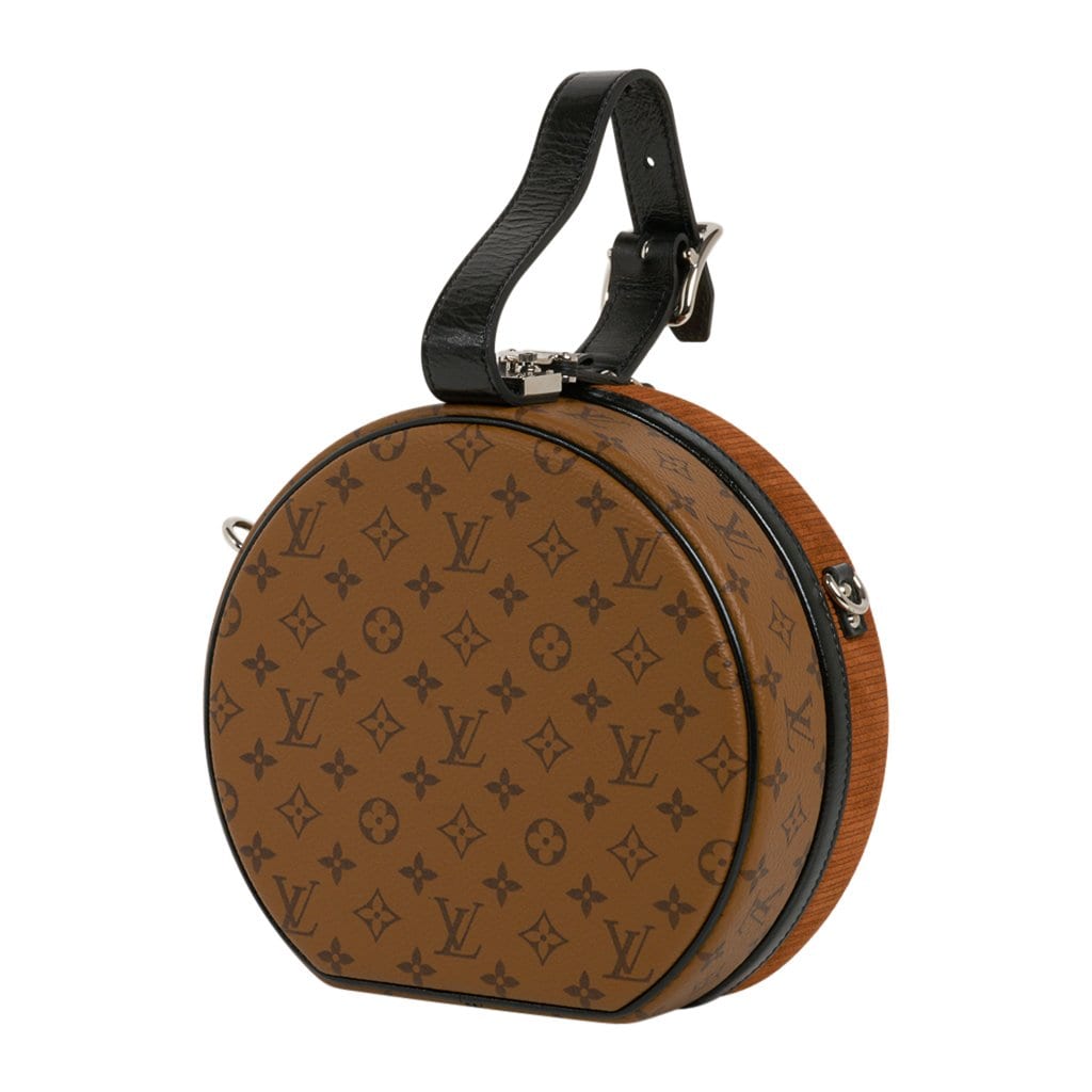 LV Petite Boite Chapeau mono round bag, Luxury, Bags & Wallets on