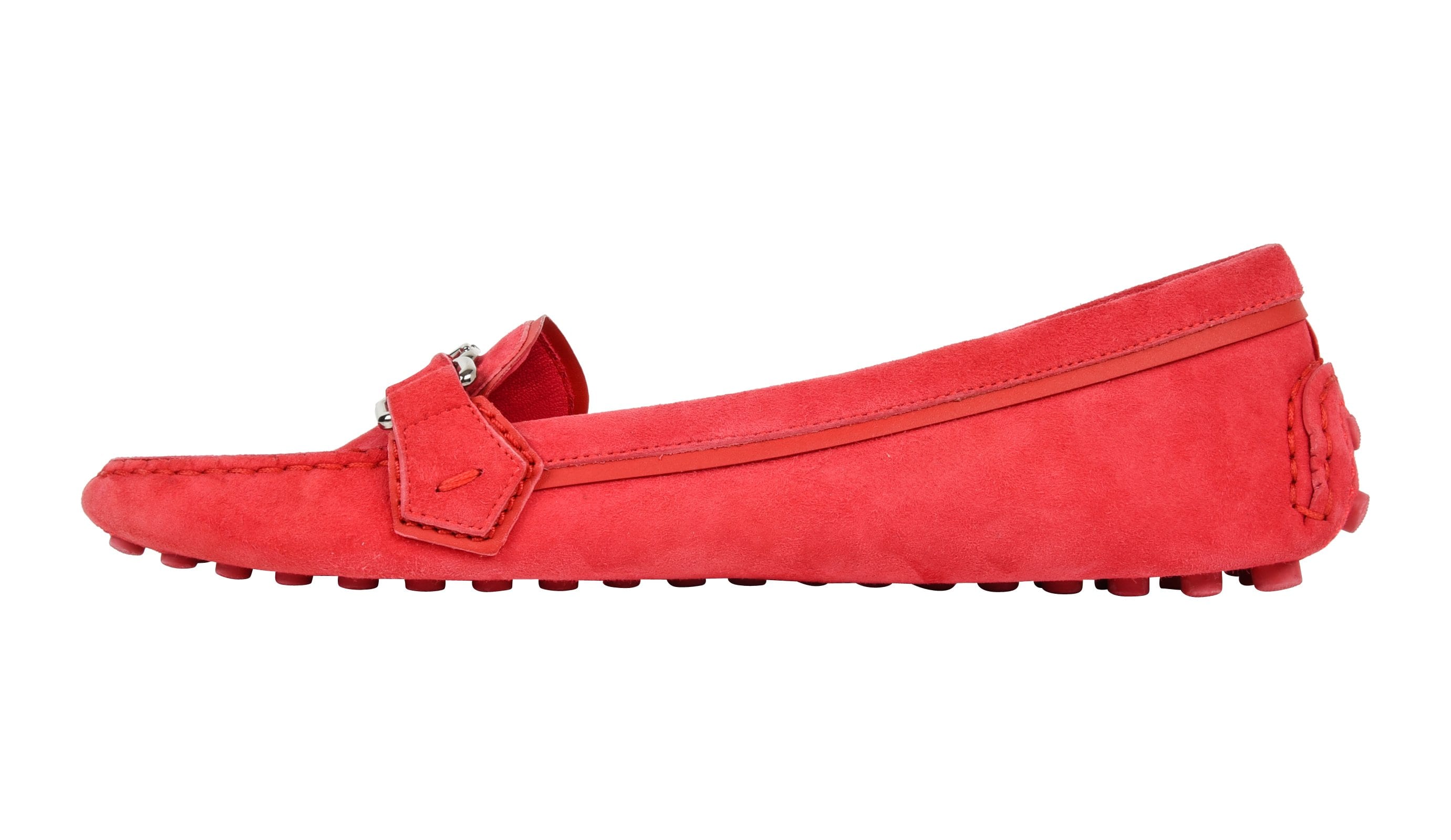 Louis Vuitton Shoe Pink Raspberry Suede Loafer / Driving Shoe 38.5 / 8 –  Mightychic