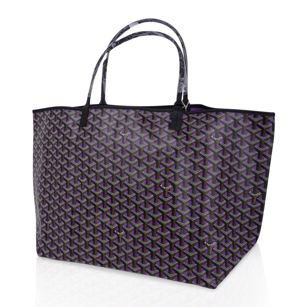 Goyard St. Louis Claire-Voie Tote GM, Black and Pink, New in
