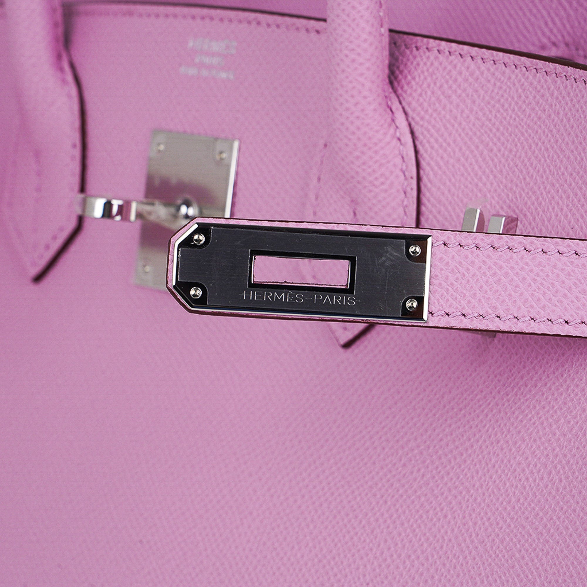 Hermes Birkin 30CM Epsom Mauve Sylvestre Palladium Hardware Handbag (L –  Max Pawn