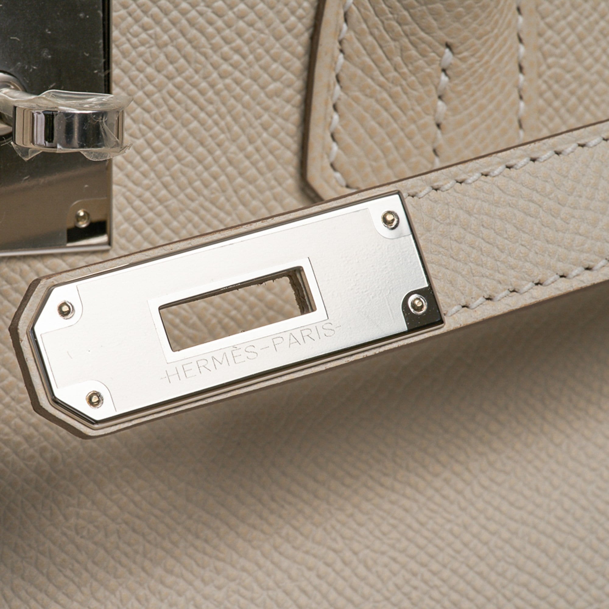 Hermes Birkin 35 Bag Craie Epsom Palladium Hardware – Mightychic