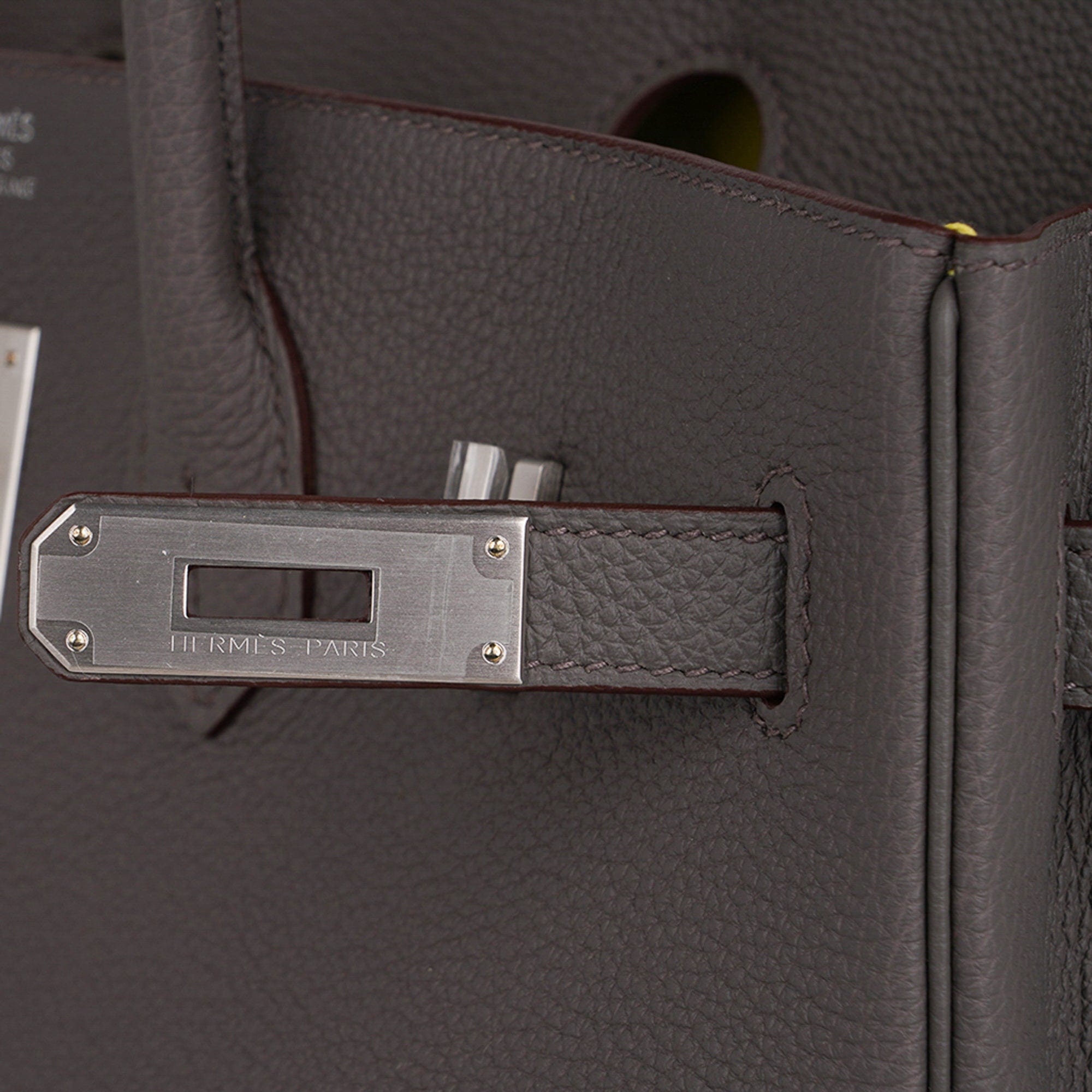 Hermès Gris Etain Birkin 35cm of Togo Leather with Palladium Hardware, Handbags and Accessories Online, Ecommerce Retail