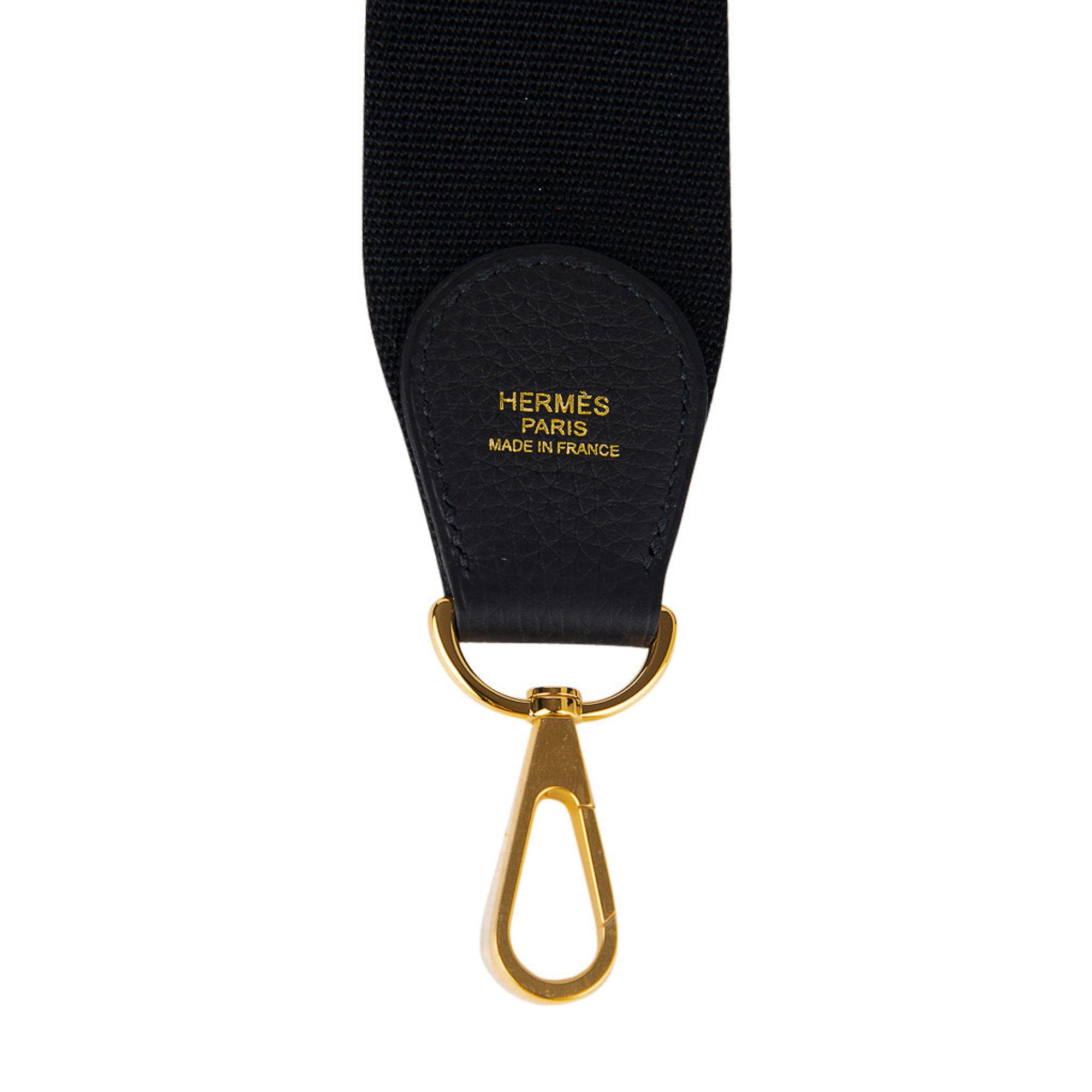 Hermès Mini Evelyne Black Gold