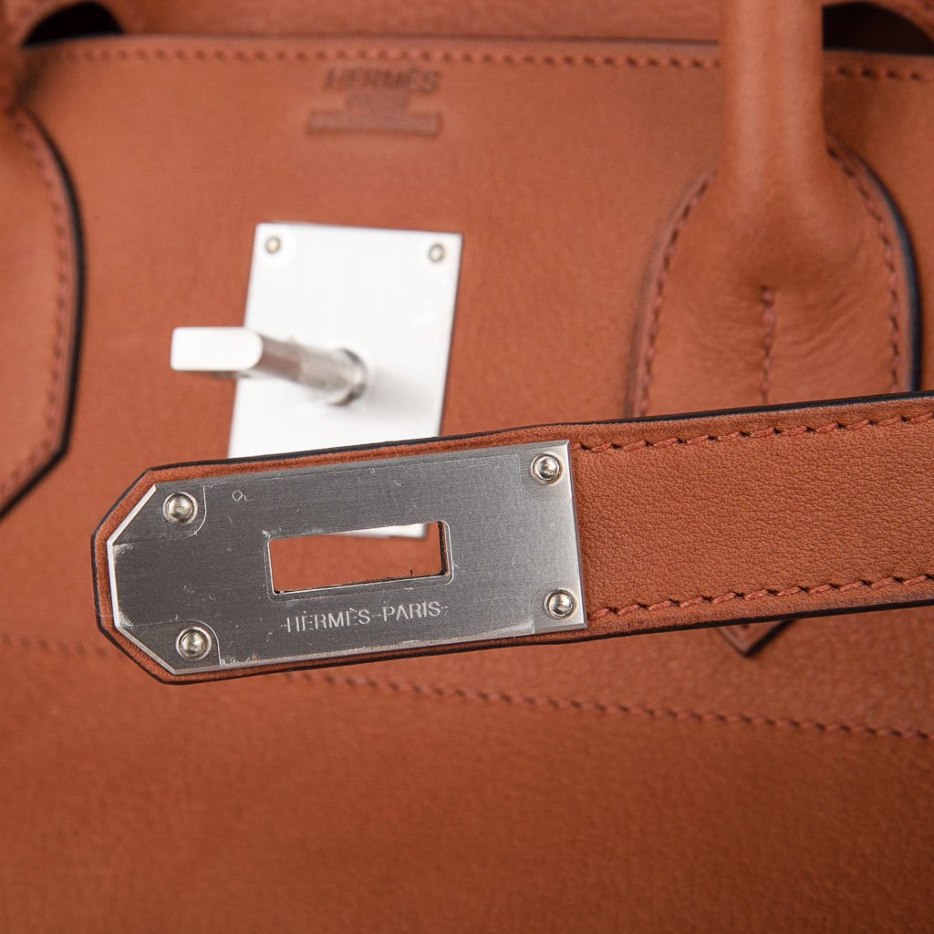 Hermès Birkin Cuivre Saddle Handbag