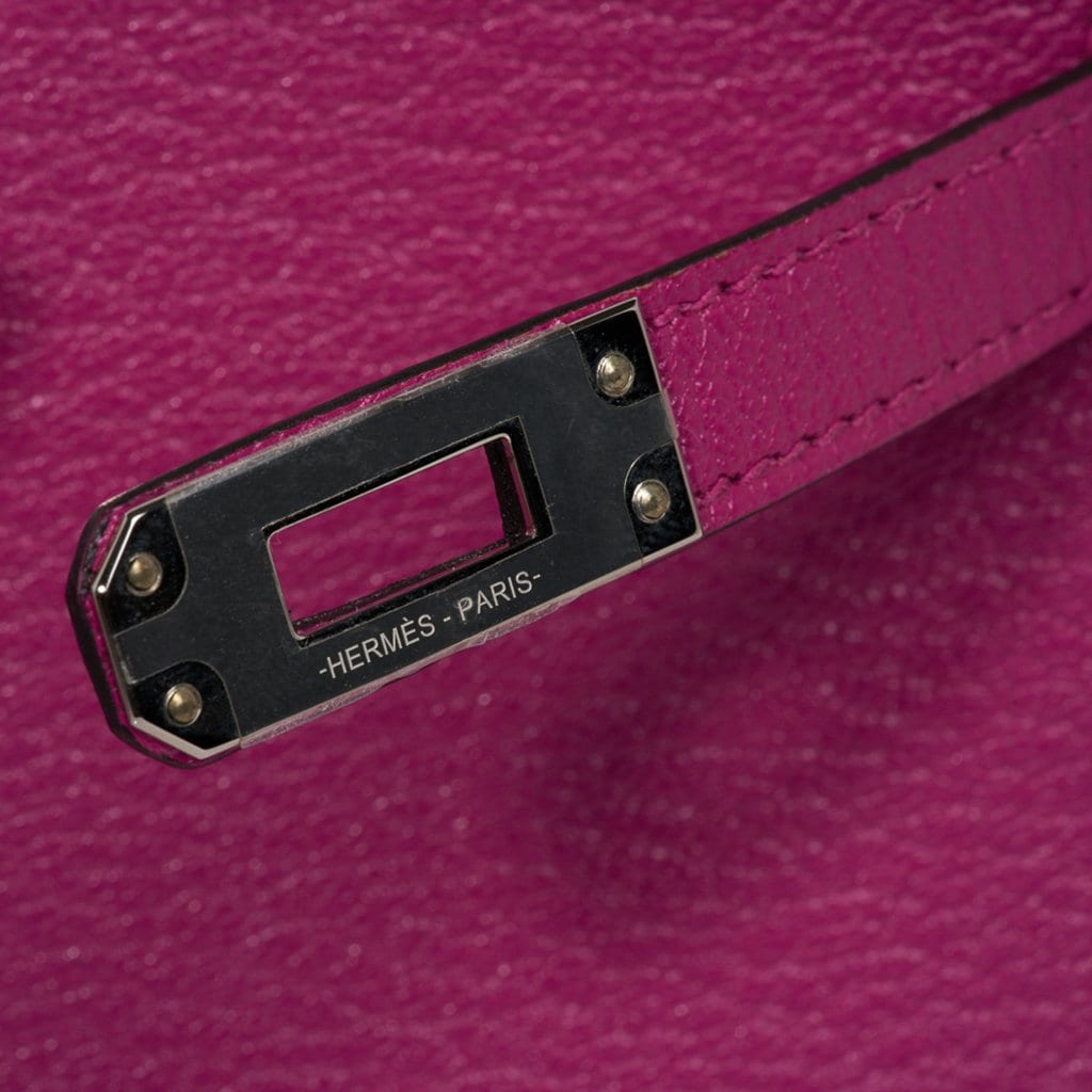 Hermès Kelly 20 Rose Confetti Sellier Chevre Mysore Palladium Hardware —  The French Hunter
