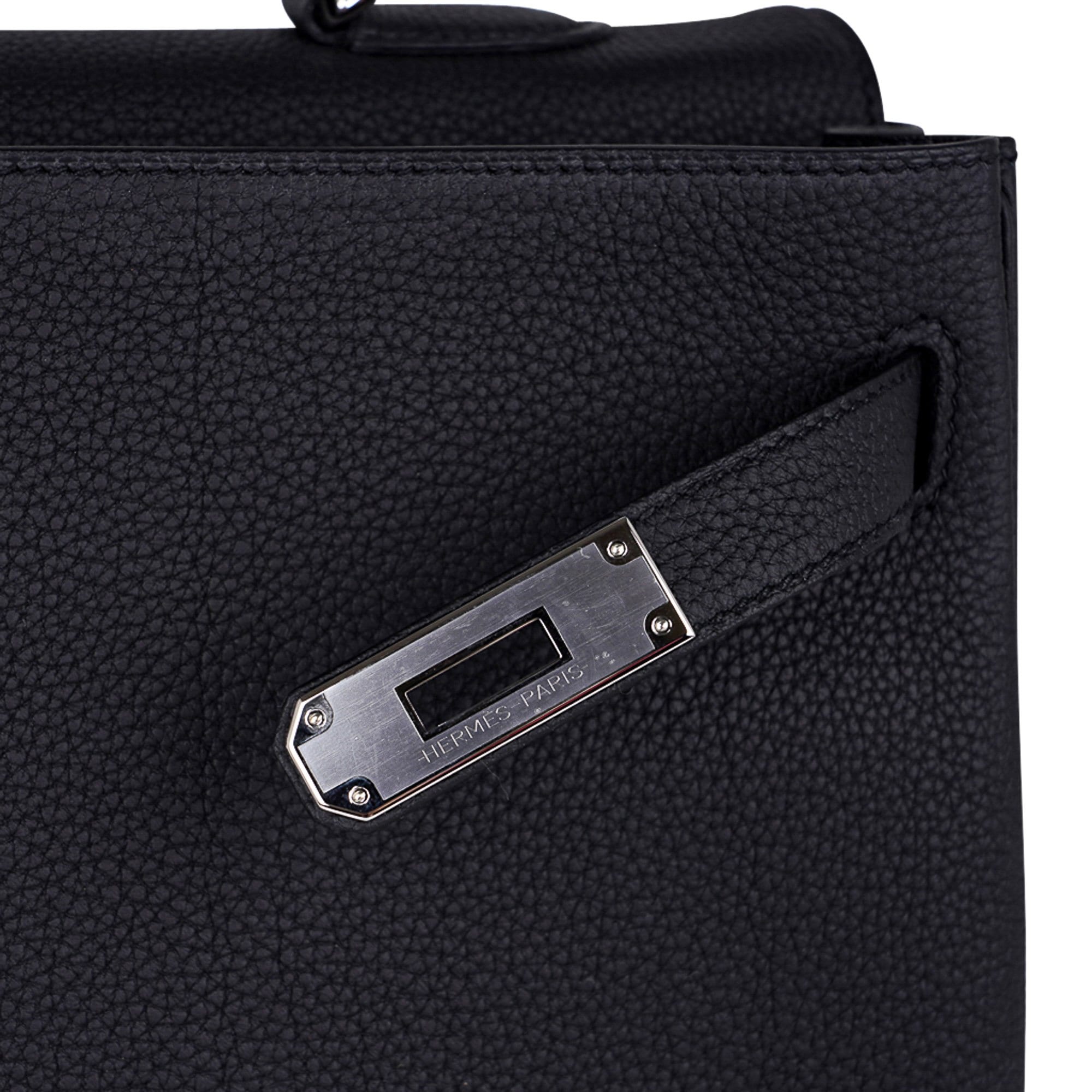 Hermes Kelly 35 togo Pallladium Hardware Ebene Bag - ADL1708 – LuxuryPromise