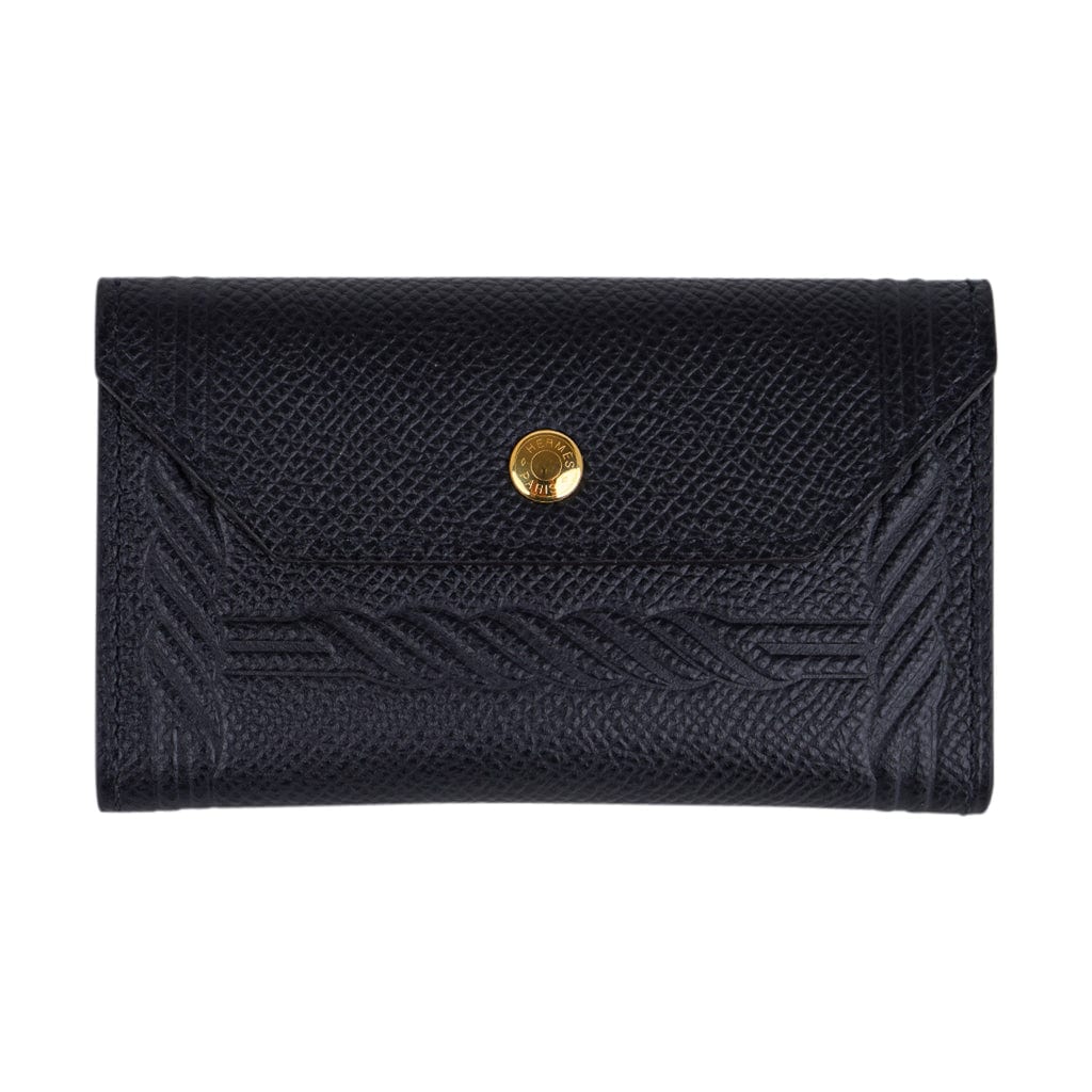 Kelly pocket leather belt Hermès Black size S International in Leather -  32023052