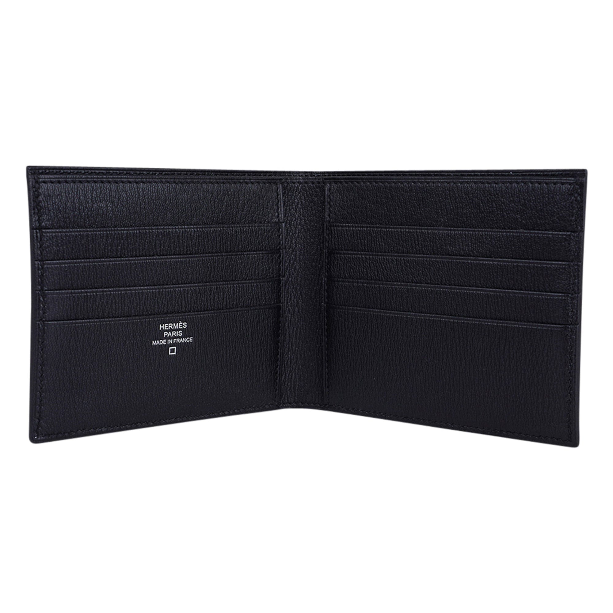 Hermes MC2 Copernic Bifold Wallet Sesame Epsom Leather