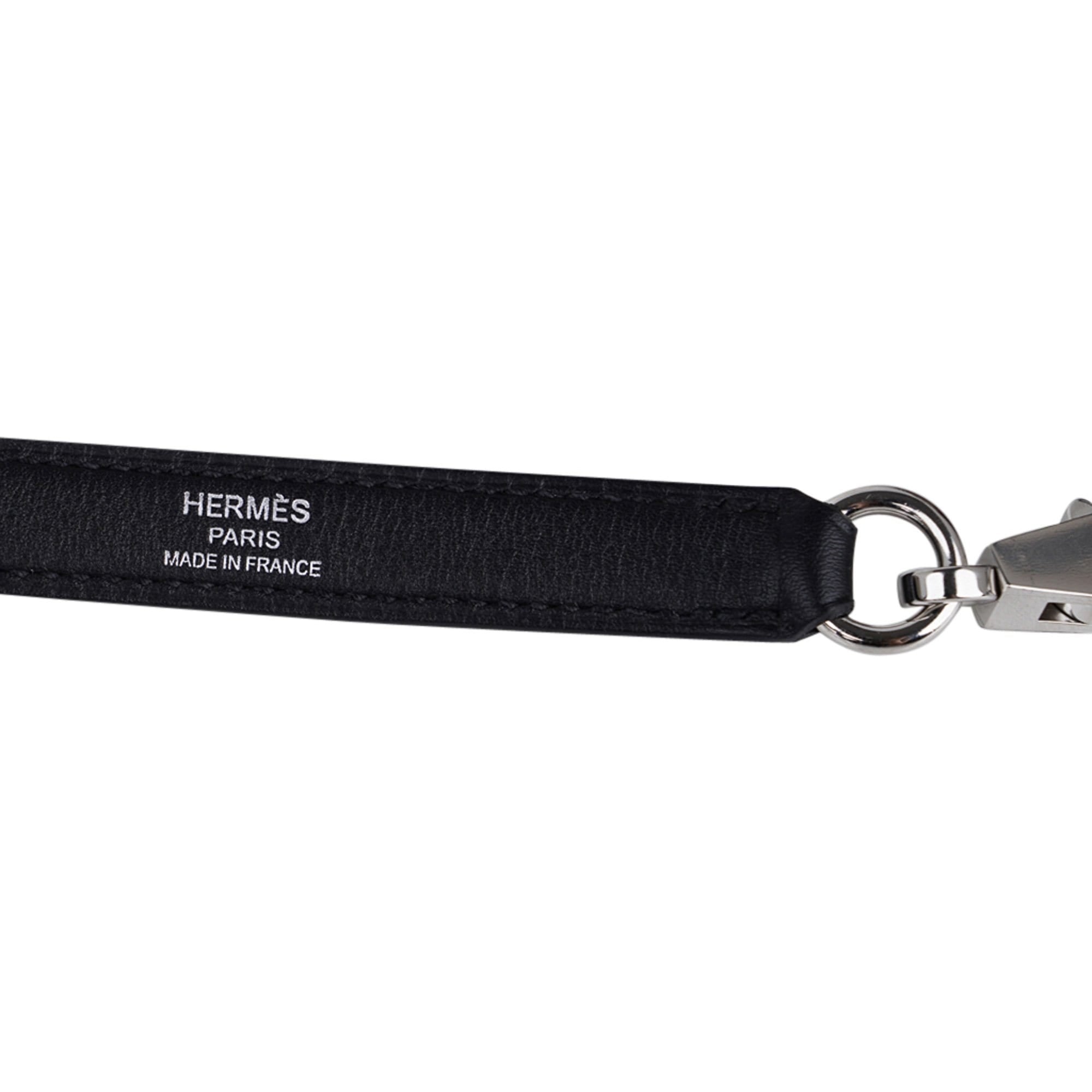 Hermes Kelly 25 Sellier Quadrille Viking Toile Black & White Bag