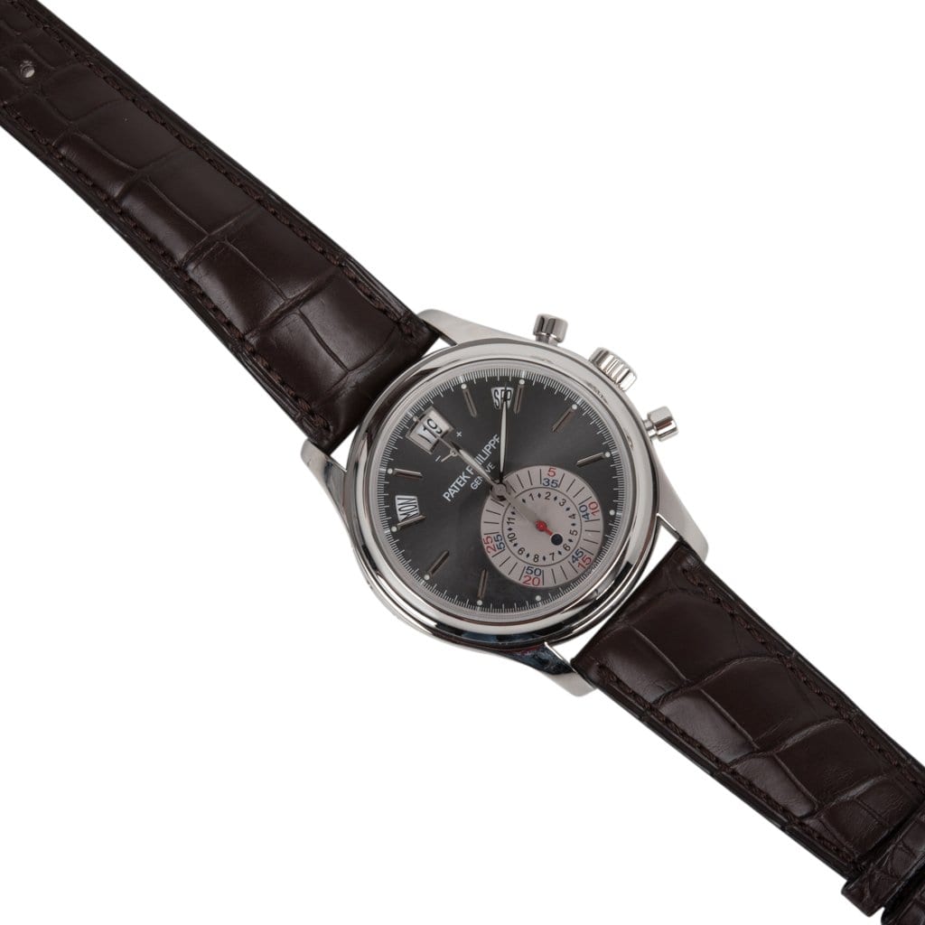 Patek Philippe 5960P-001 Annual Calendar Chronograph Platinum Watch